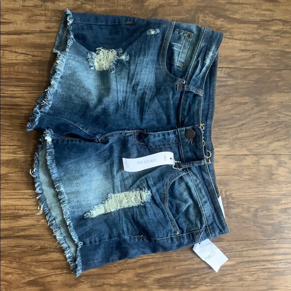 Jean shorts
